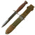 Original U.S. WWII Blade Marked Second Pattern M3 Fighting Knife by Imperial Knife Co. with Updated M8 Scabbard Original Items