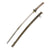 Original WWII Japanese Army Type 95 NCO Katana Sword with Excellent Blade and Scabbard - Matched Serial 78419 Original Items
