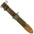 Original U.S. WWII M4 Bayonet for the M1 Carbine by CASE with M8 Scabbard & Lanyard by B.M. Co Original Items