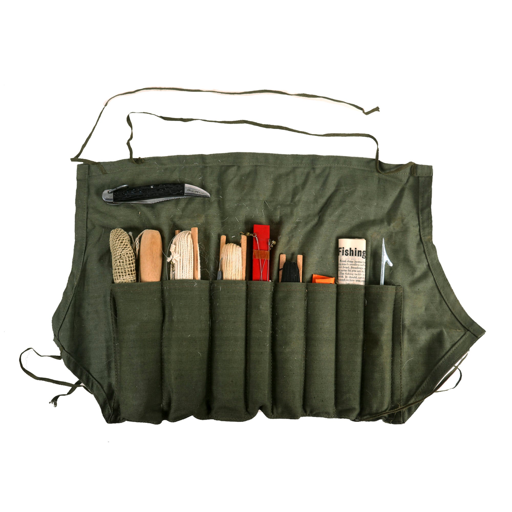 fishing gear usa Original WWII U.S. Navy Emergency Fishing Kit