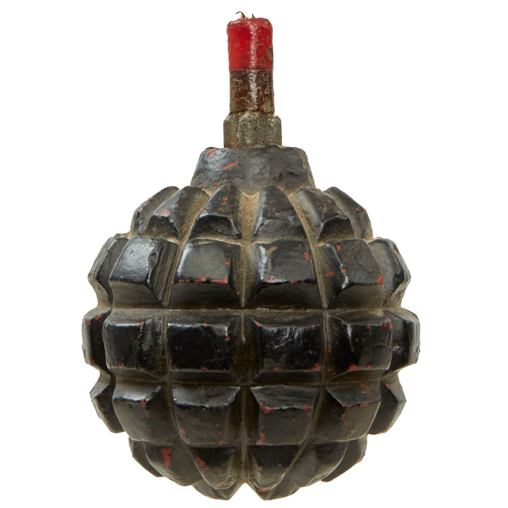 Original German WWI Model 1913 Kugel Hand Fragmentation Grenade - Kugelhandgranate - Inert Original Items