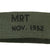 Original U.S. Korean War M1 Garand Web Sling - MRT Dated November 1952 Original Items