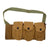 Original U.S. WWI & WWII Field Gear Lot - BAR Gunner Belt & Bandolier - Flashlight & First Aid Pouch with Bandage - 6 Items Total