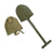 Original U.S. WWI & WWII Unissued G.I. Field Gear Lot Featuring TL-122A Flashlight & M1910 Entrenching Tool with 1942-Dated Cover - 7 Items Original Items
