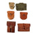 Original U.S. WWII - WWI Field Gear Lot - Miscellaneous Pouches, Straps - 20+ Items Total Original Itemsa