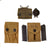 Original U.S. WWII & Korean War Era G.I. Field Gear Lot Featuring M1923 USMC Cartridge Belt & M1911 Pouches with Magazines - 12 Items Original Items