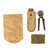 Original U.S. WWII & Korean War Era G.I. Field Gear Lot Featuring M1945 Field Pack & M1938 Wire Cutters - 13 Items Total Original Items