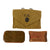 Original U.S. WWII - WWI Field Gear Lot - Coleman Stove with Bayonet “F” Canister & First Aid Pouch with Carlisle Bandage & Tablets - 13 Items Total Original Items