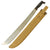 Original WWII U.S. Navy MK-2 Collins & Co. Legitimus Long Jungle Machete Dated 1945 with Canvas Scabbard Original Items