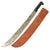 Original U.S. WWII Collins & Co Legitimus Model Machete Dated 1942 With Boyt 1942 Dated Scabbard & Rare Label Original Items