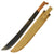 Original WWII U.S. Navy MK-2 Robeson-Shuredge Long Jungle Machete with Canvas Scabbard Original Items