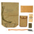 Original U.S. WWII Personal Effect Items Lot Including Waterproof Jungle Bag & Lighter Original Items