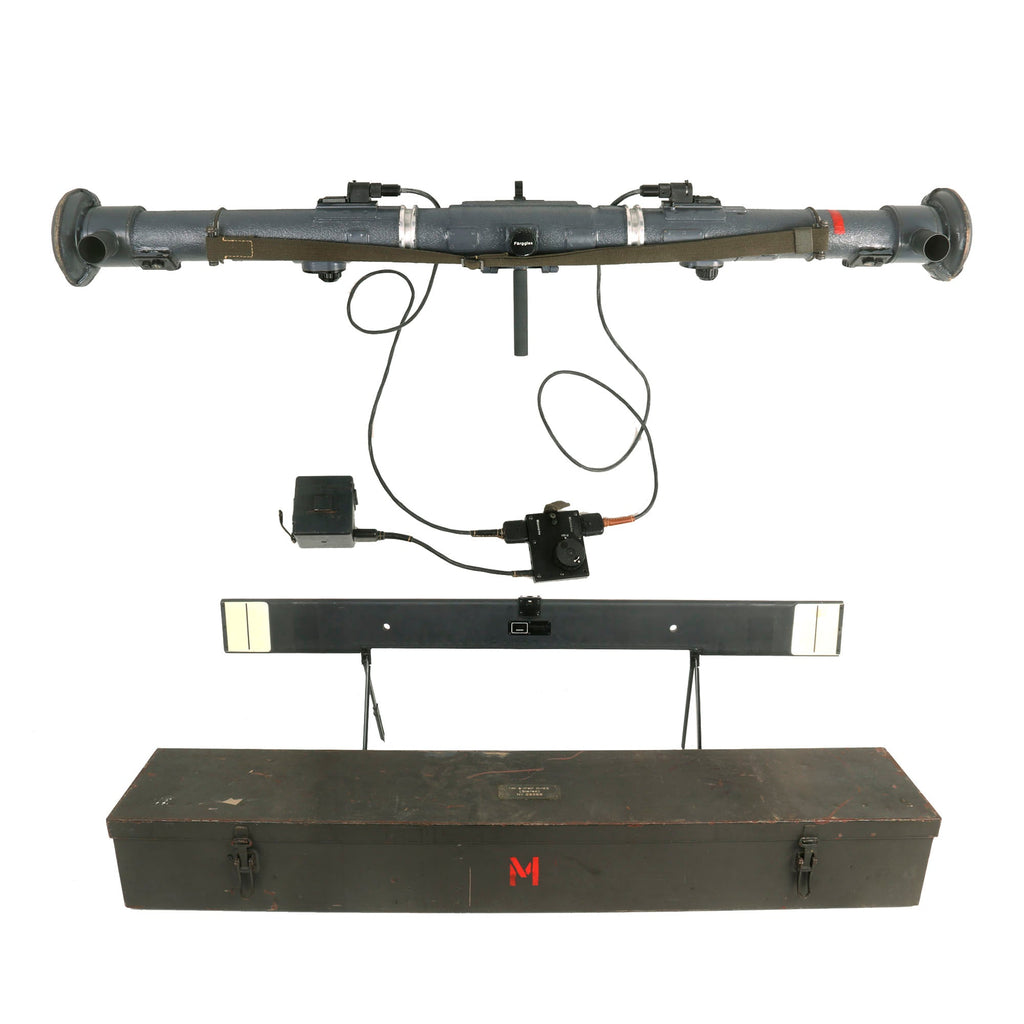 Original German WWII 1943 Dated Swedish M/43 6× Em 1m R36 Stereoscopic Rangefinder by Saalfelder Apparatebau in Transit Chest Original Items