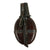 Original German WWII Afrikakorps Coconut Canteen by Ritter with Bakelite Cup and Leather Harness - dated 1940 Original Items