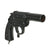 Original German WWII Leuchtpistole 34 Heer Signal Flare Pistol Serial 5504g by ERMA-Erfurt - Dated 1941 Original Items