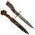 Original Imperial German WWI DEMAG Crank Handle Ersatz Trench Knife Bayonet with Scabbard Original Items