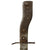 Original Imperial German WWI DEMAG Crank Handle Ersatz Trench Knife Bayonet with Scabbard Original Items