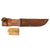 Original U.S. WWII USMC KA-BAR Fighting Knife by Camillus with Leather Scabbard - With Camillus Cutlery Kabar “Care Card” Original Items