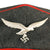 Original German WWII Named Luftwaffe Flakkorps Unit Marked EM/NCO Visor Crush Cap by EREL in size 57 ½ - dated 1937 Original Items