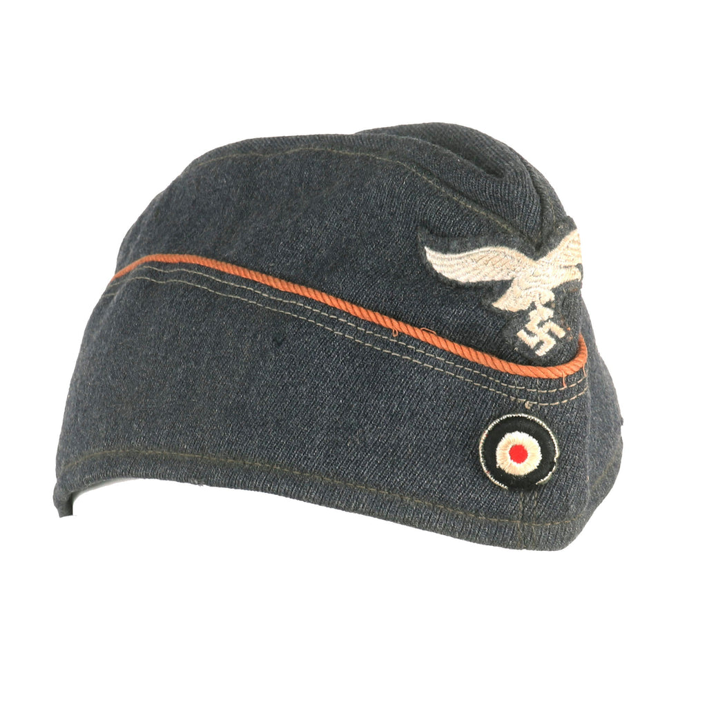 Original German WWII 1942 Dated Air Signals Wehrmacht Helferin Female Auxiliary M38 Overseas Cap by ALMI - size 59 Original Items