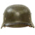 Original German WWII Army Heer M35 Double Decal Helmet with 1939 Dated 57cm Liner & Chinstrap - Stamped Q64 Original Items