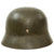 Original German WWII Army Heer M35 Double Decal Helmet with 1939 Dated 57cm Liner & Chinstrap - Stamped Q64 Original Items