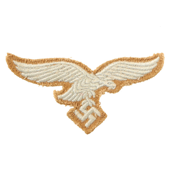 Original German WWII Luftwaffe DAK Afrika Korps Embroidered Breast Eagle Original Items