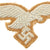Original German WWII Luftwaffe DAK Afrika Korps Embroidered Breast Eagle Original Items