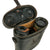 Original German WWII Carl Zeiss (blc) 10x50 Dienstglas Binoculars with Leather Case dated 1944 Original Items