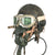 Original U.S. WWII USAAF Aviator Flight Helmet Set - AN6530 Goggles, Extra Large A-11 Helmet, & Type A-10A Oxygen Mask Original Items