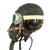 Original U.S. WWII USAAF Aviator Flight Helmet Set - AN6530 Goggles, Extra Large A-11 Helmet, & Type A-10A Oxygen Mask Original Items