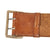 Original German Pre-WWII Heer Army Officers 60mm Brown Leather Open Claw Buckle Belt by F. W. Assmann & Söhne with 1942 Dated PP Holster by Rudolf Conte Original Items