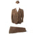 Original U.S. WWII 4th Army Service Command Named Women’s Army Corps Uniform with Skirt & Overseas Cap - Mamie D. Grisham