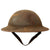 Original U.S. WWI 81st Division Wildcats M1917 Doughboy Helmet with Full Liner & Chinstrap Original Items