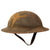 Original U.S. WWI 81st Division Wildcats M1917 Doughboy Helmet with Full Liner & Chinstrap Original Items
