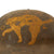 Original U.S. WWI 81st Division Wildcats M1917 Doughboy Helmet with Full Liner & Chinstrap Original Items