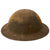 Original U.S. WWI 81st Division Wildcats M1917 Doughboy Helmet with Full Liner & Chinstrap Original Items