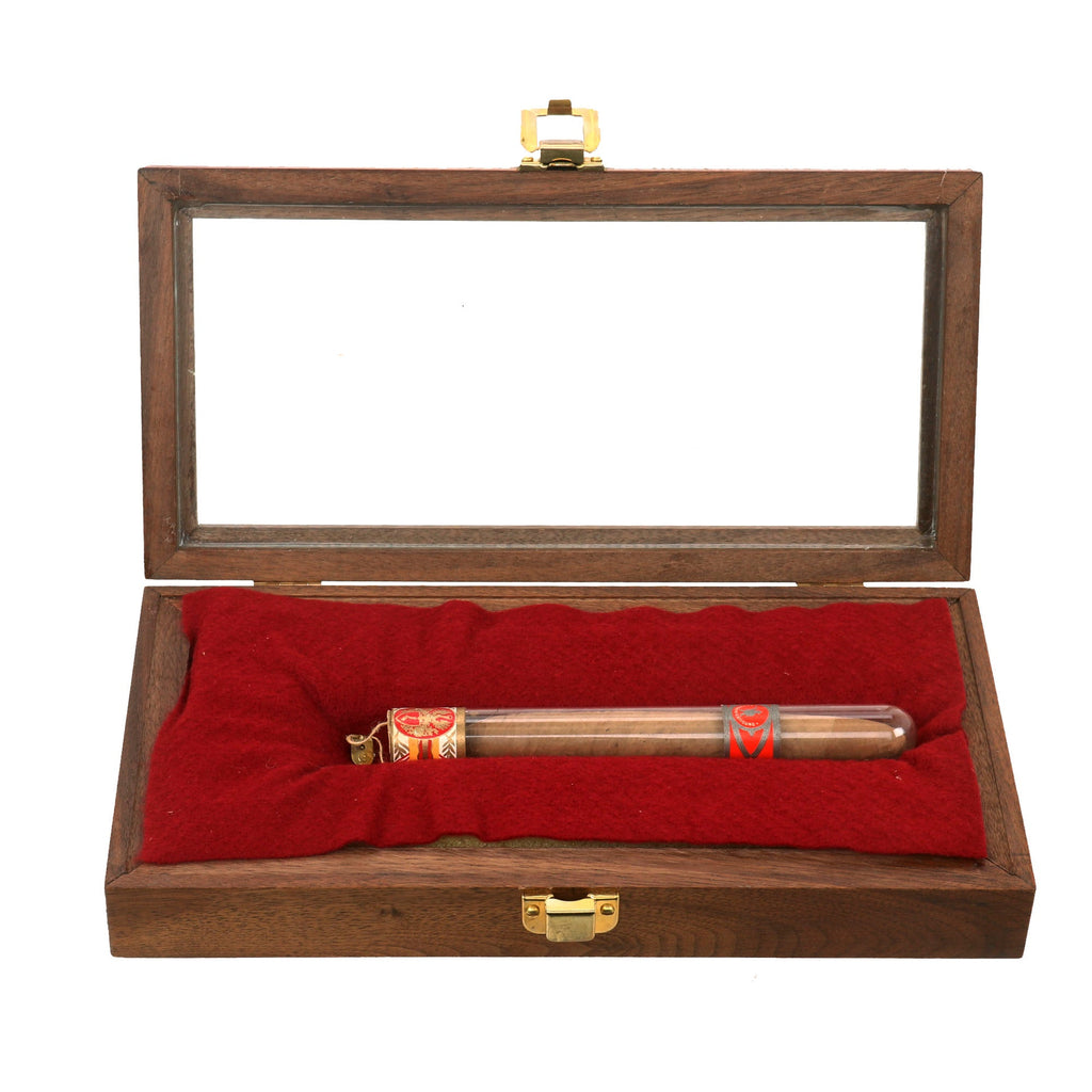Original Rare German WWII Personal Cigar of Reichsmarschall Hermann Göring by Gildemann A.G. in Sealed Packaging with Custom Case Original Items