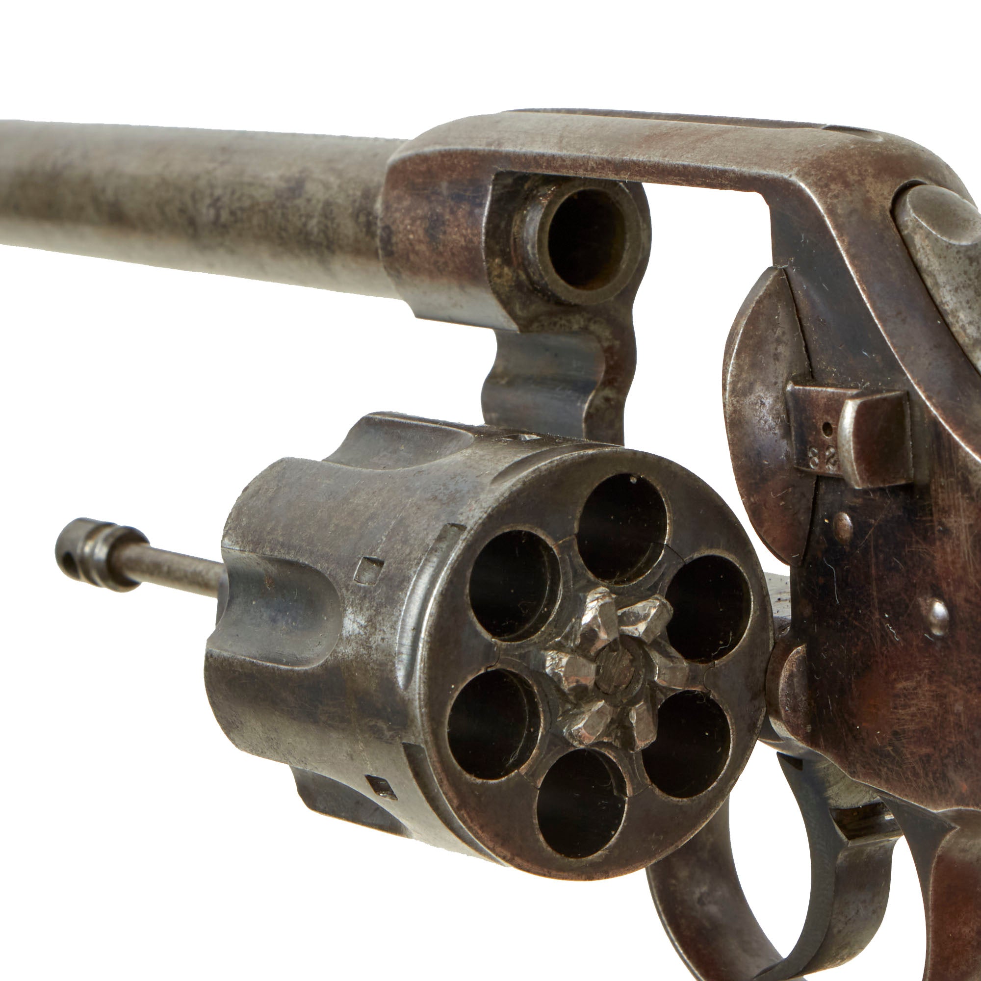 Rico Revolver Original Spanish-American War U.S. Colt Model 1896 D.A. 38 Revolver Na ...