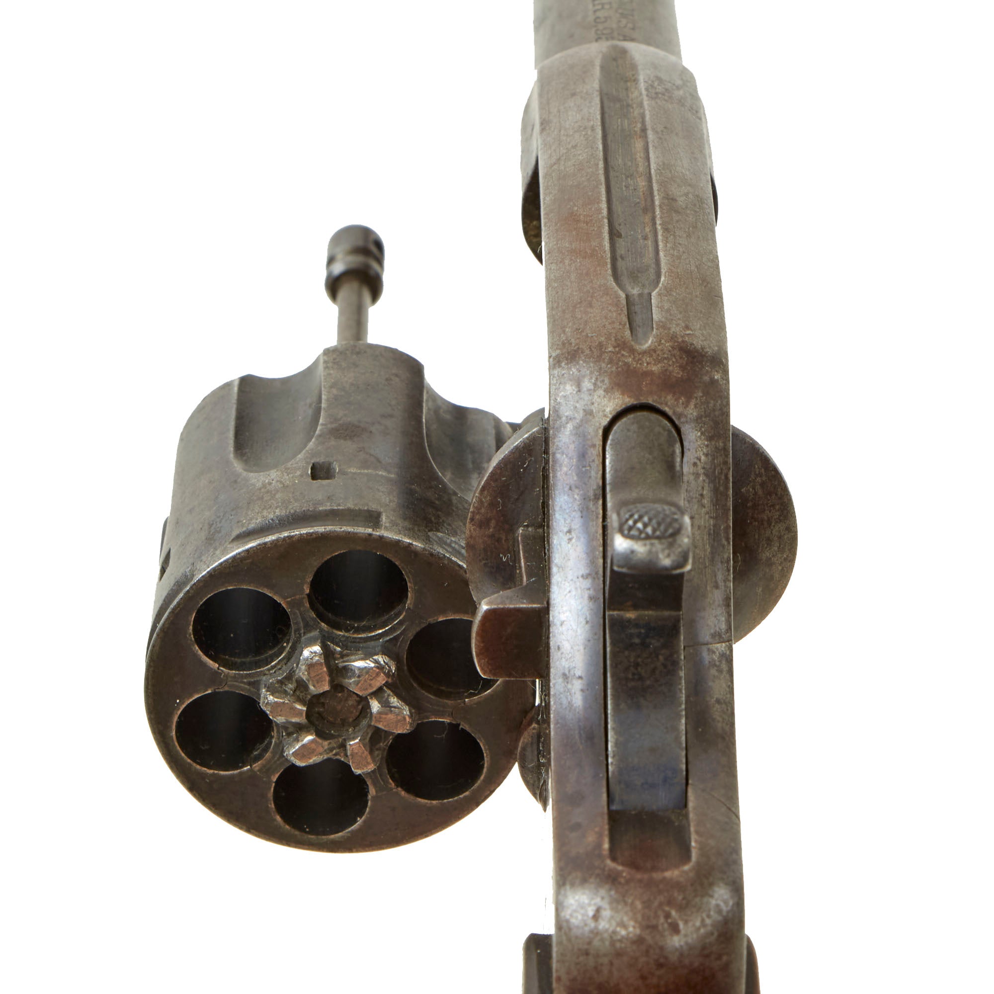 Rico Revolver Original Spanish-American War U.S. Colt Model 1896 D.A. 38 Revolver Na ...