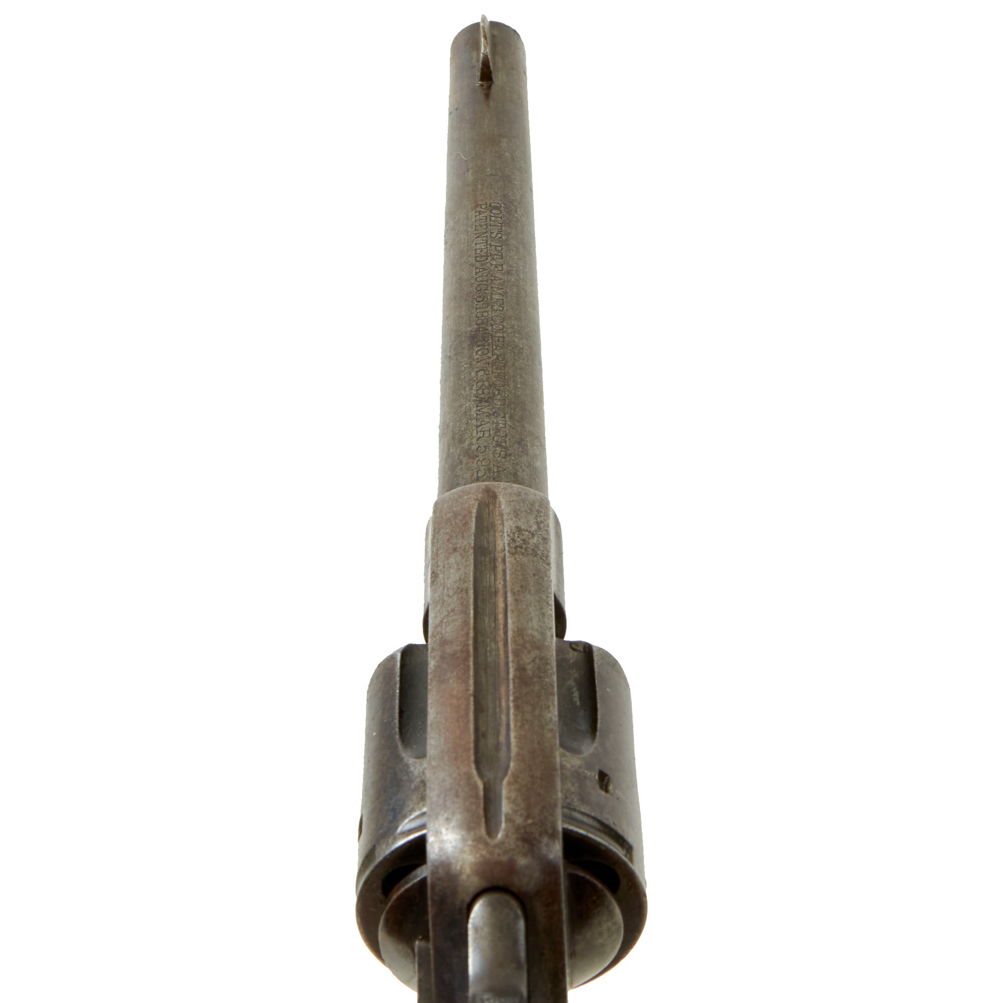 Rico Revolver Original Spanish-American War U.S. Colt Model 1896 D.A. 38 Revolver Na ...