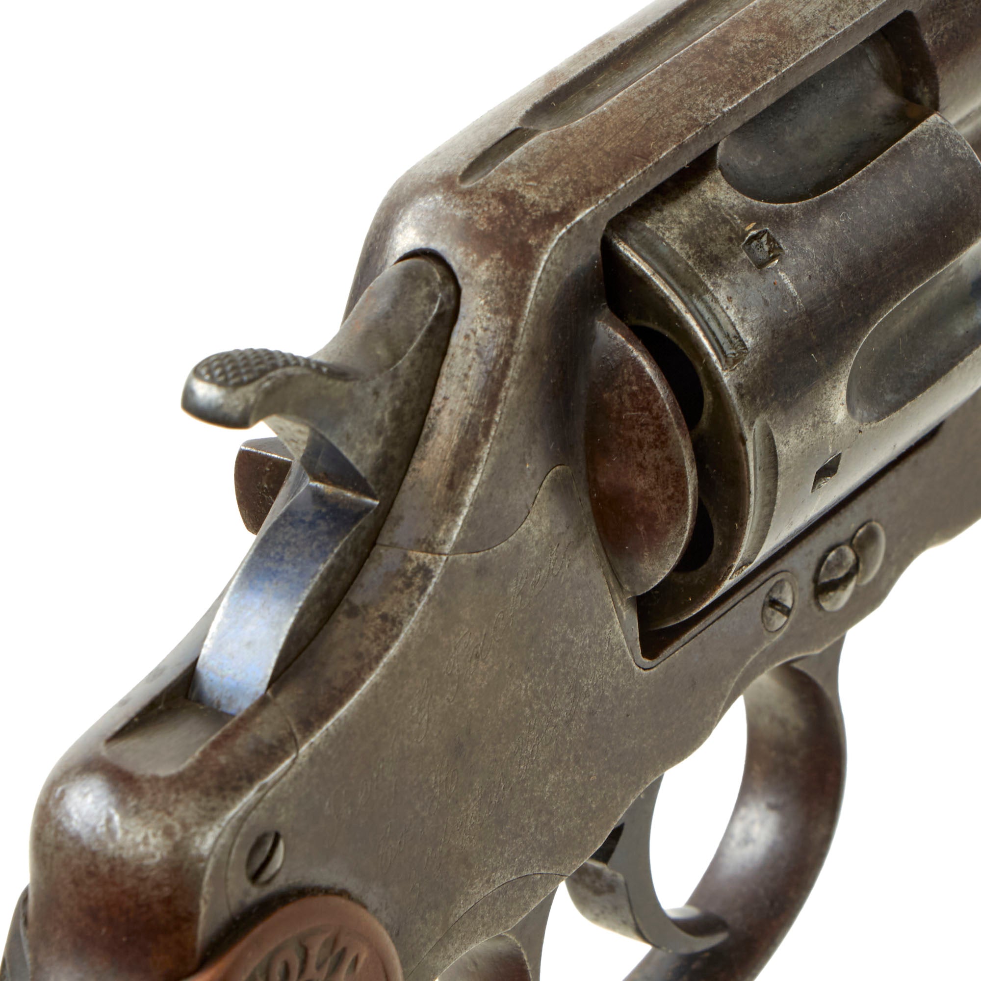 Rico Revolver Original Spanish-American War U.S. Colt Model 1896 D.A. 38 Revolver Na ...