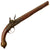 Original Central European Heavily Decorated Flintlock Trade Pistol with Embossed Brass Mountings - Circa 1830 Original Items