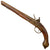 Original Central European Heavily Decorated Flintlock Trade Pistol with Embossed Brass Mountings - Circa 1830 Original Items
