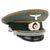 Original German WWII Named Heer Cavalry Officers Schirmmütze Visor Crush Cap with Glue Repaired Visor - size 56 ½ Original Items