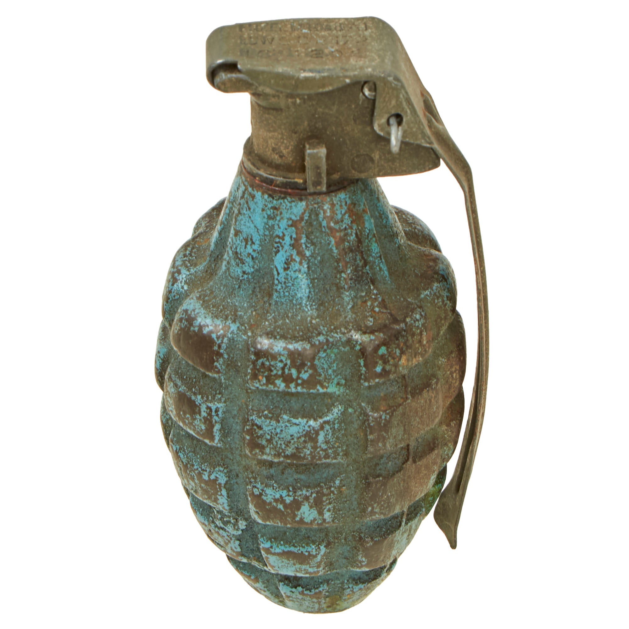 Original U.S. WWII MkII M21 Inert Practice Pineapple Fragmentation
