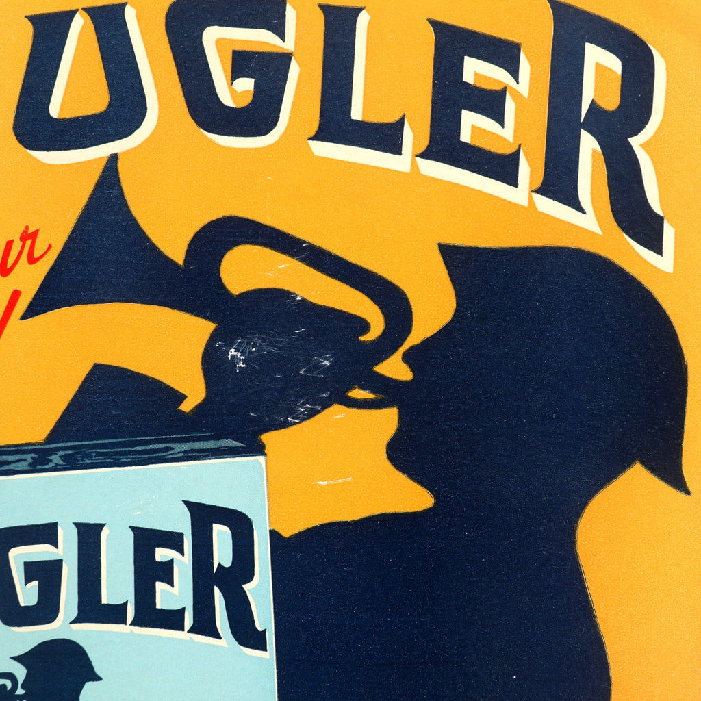 Original U.S. WWII Era Bugler Cigarette Tobacco Advertisement Poster ...
