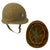Original U.S. Vietnam War M1 Helmet with Lt. Colonel Insignia & Named Liner - LTC Stout Original Items