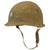 Original U.S. Vietnam War M1 Helmet with Lt. Colonel Insignia & Named Liner - LTC Stout Original Items