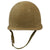 Original U.S. Vietnam War M1 Helmet with Lt. Colonel Insignia & Named Liner - LTC Stout Original Items